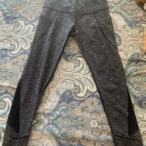 Athleta black and grey leggings